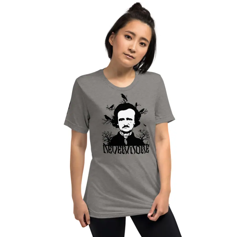 Edgar Allan Poe Nevermore T-Shirt worn