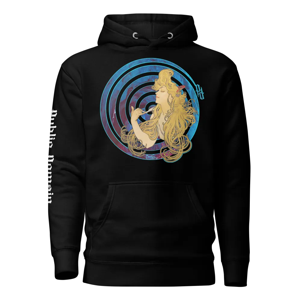 Alphonse Mucha Job/Spiral – Unisex Hoodie