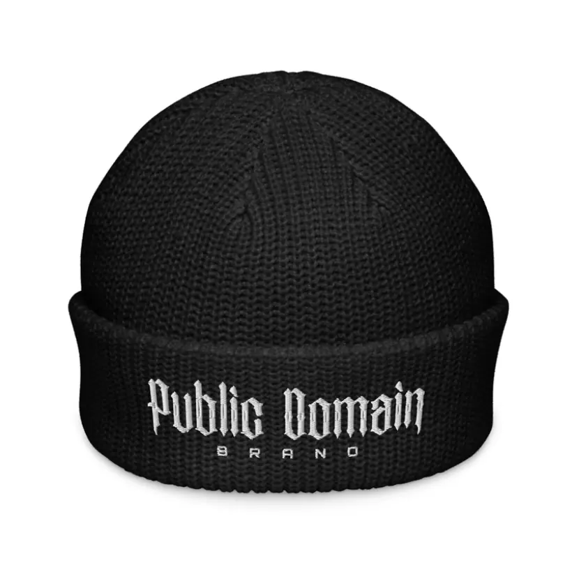 Public Domain Brand Fisherman Beanie