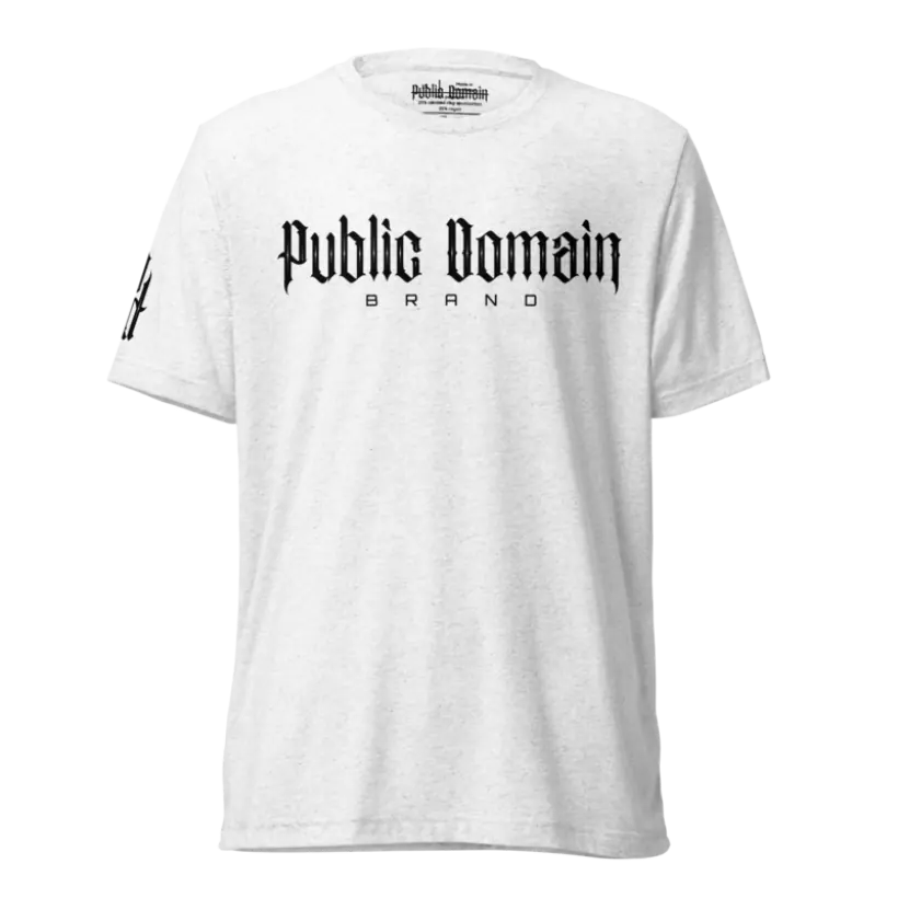 Public Domain Brand Signature Series Whiteout T-Shirt