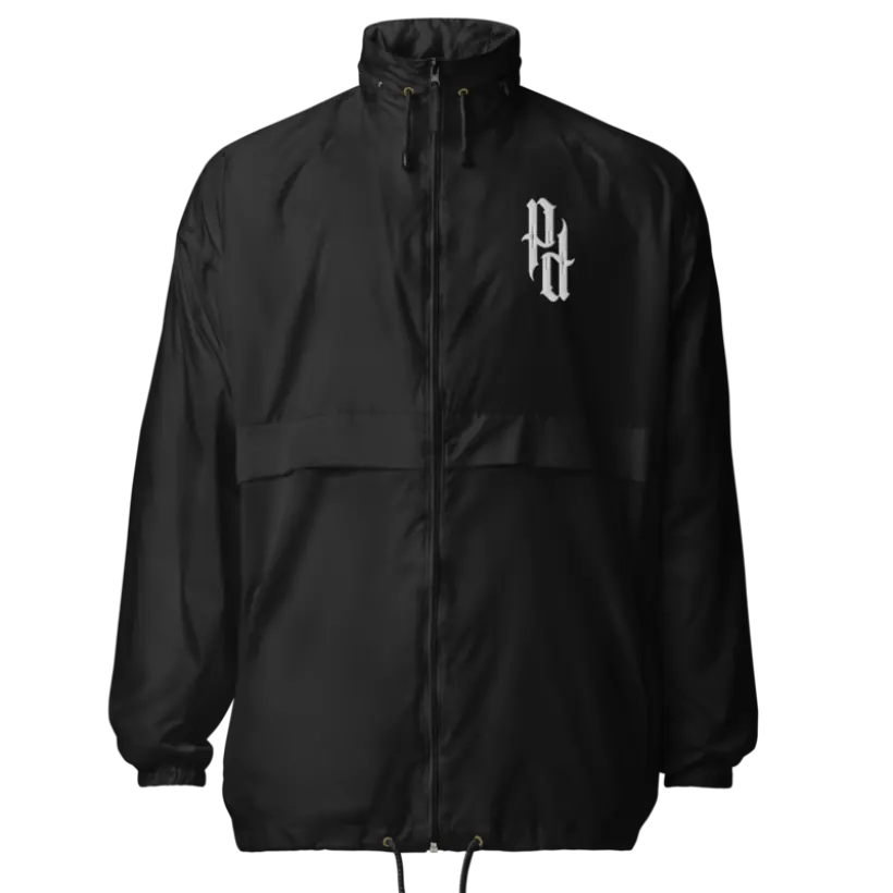 Public Domain Brand Signature Windbreaker